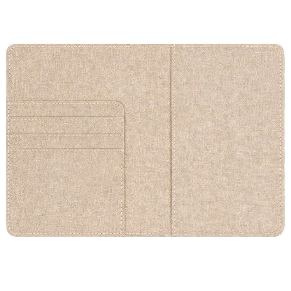 PASSPORT HOLDER OPENED